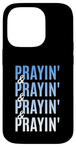 Blue Prayin'-x4 Blaue Grafik Hülle für iPhone 14 Pro Blue Prayin'-x4 Blaue Grafik Hülle für iPhone 14 Pro von Match Blue Color Graphic Tee