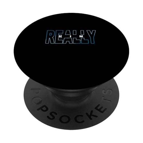 Blue Really HIM Blue Graphic PopSockets Klebender PopGrip Blue Really HIM Blue Graphic PopSockets Klebender PopGrip von Match Blue Color Graphic Tee