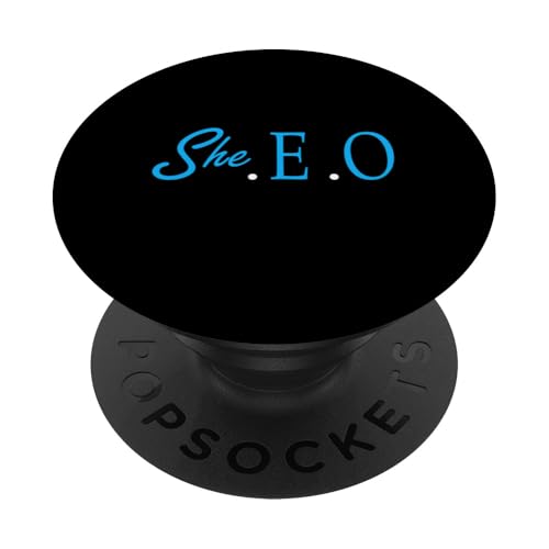 Blue She.E.O. Blaue Grafik PopSockets Klebender PopGrip Blue She.E.O. Blaue Grafik PopSockets Klebender PopGrip von Match Blue Color Graphic Tee