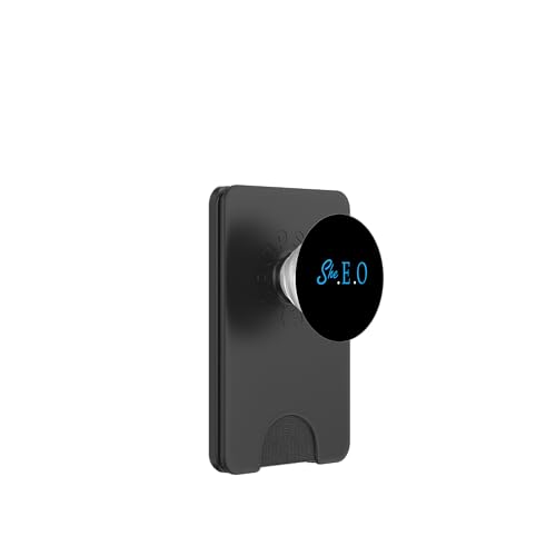 Blue She.E.O. Blaue Grafik PopSockets PopWallet für MagSafe Blue She.E.O. Blaue Grafik PopSockets PopWallet für MagSafe von Match Blue Color Graphic Tee