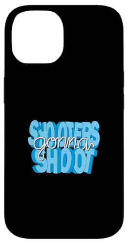 Blue Shooters Gonna Shoot Blaue Grafik Hülle für iPhone 14 von Match Blue Color Graphic Tee