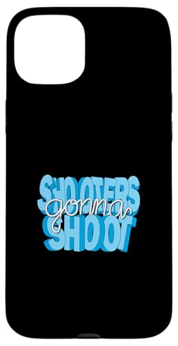Blue Shooters Gonna Shoot Blaue Grafik Hülle für iPhone 15 Plus von Match Blue Color Graphic Tee