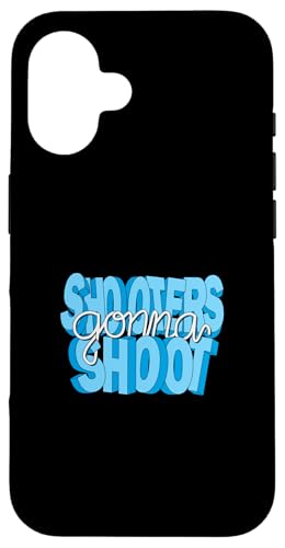 Blue Shooters Gonna Shoot Blaue Grafik Hülle für iPhone 16 Blue Shooters Gonna Shoot Blaue Grafik Hülle für iPhone 16 von Match Blue Color Graphic Tee