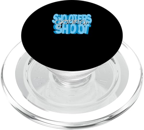 Blue Shooters Gonna Shoot Blaue Grafik PopSockets PopGrip für MagSafe Blue Shooters Gonna Shoot Blaue Grafik PopSockets PopGrip für MagSafe von Match Blue Color Graphic Tee