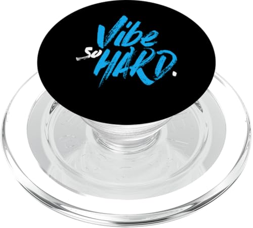 Blue Vibe So Hard Blue Grafik PopSockets PopGrip für MagSafe von Match Blue Color Graphic Tee
