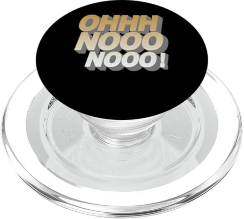 Braun Oh Noooooo! Braune Grafik PopSockets PopGrip für MagSafe Braun Oh Noooooo! Braune Grafik PopSockets PopGrip für MagSafe von Match Brown Color Graphic Tee