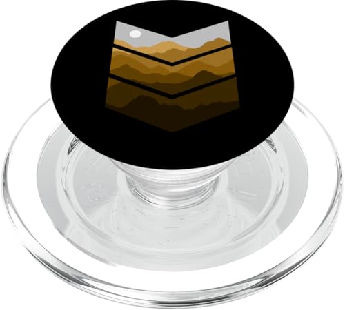 Braune Ansichten von oben Braun PopSockets PopGrip für MagSafe Braune Ansichten von oben Braun PopSockets PopGrip für MagSafe von Match Brown Color Graphic Tee