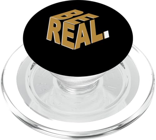 Brown Be Real Brown Grafik PopSockets PopGrip für MagSafe von Match Brown Color Graphic Tee