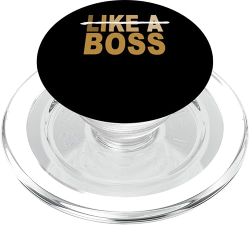 Brown Bossing It Brown Graphic PopSockets PopGrip für MagSafe Brown Bossing It Brown Graphic PopSockets PopGrip für MagSafe von Match Brown Color Graphic Tee