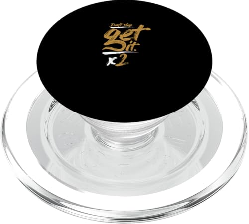 Brown Don't Stop Get It-x2 Brown Graphic PopSockets PopGrip für MagSafe Brown Don't Stop Get It-x2 Brown Graphic PopSockets PopGrip für MagSafe von Match Brown Color Graphic Tee
