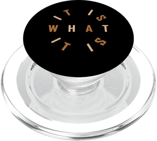Brown Is What It Brown Graphic PopSockets PopGrip für MagSafe Brown Is What It Brown Graphic PopSockets PopGrip für MagSafe von Match Brown Color Graphic Tee