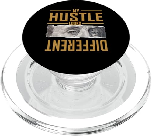 Brown My Hustle Look Different Brown Graphic PopSockets PopGrip für MagSafe Brown My Hustle Look Different Brown Graphic PopSockets PopGrip für MagSafe von Match Brown Color Graphic Tee