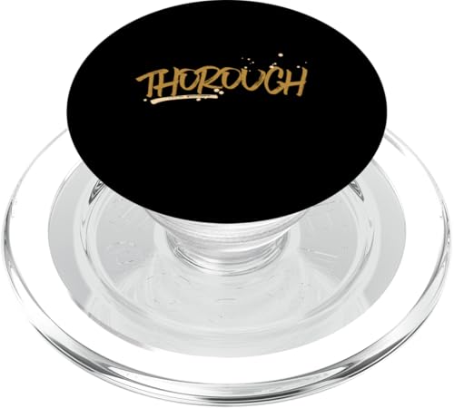 Brown So Thorough Brown Grafik PopSockets PopGrip für MagSafe von Match Brown Color Graphic Tee