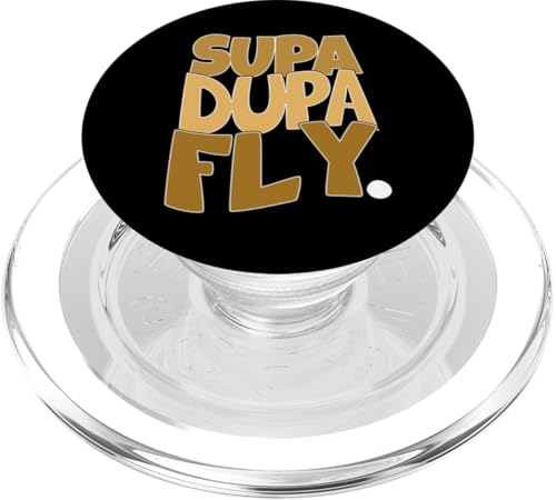 Brown SupaDupaFly Brown Graphic PopSockets PopGrip für MagSafe Brown SupaDupaFly Brown Graphic PopSockets PopGrip für MagSafe von Match Brown Color Graphic Tee
