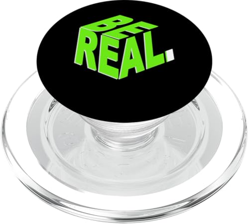 Green Be Real Green Grafik PopSockets PopGrip für MagSafe Green Be Real Green Grafik PopSockets PopGrip für MagSafe von Match Green Color Graphic Tee