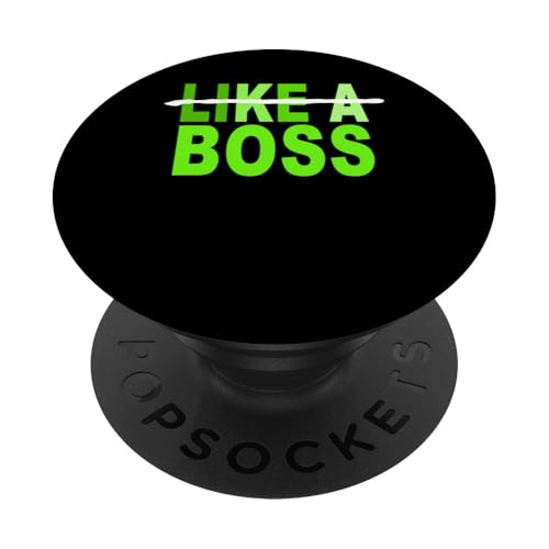 Green Bossing It Grüne Grafik PopSockets Klebender PopGrip Green Bossing It Grüne Grafik PopSockets Klebender PopGrip von Match Green Color Graphic Tee
