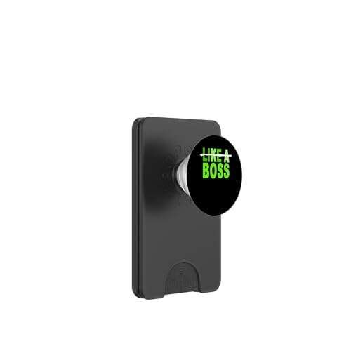 Green Bossing It Grüne Grafik PopSockets PopWallet für MagSafe Green Bossing It Grüne Grafik PopSockets PopWallet für MagSafe von Match Green Color Graphic Tee