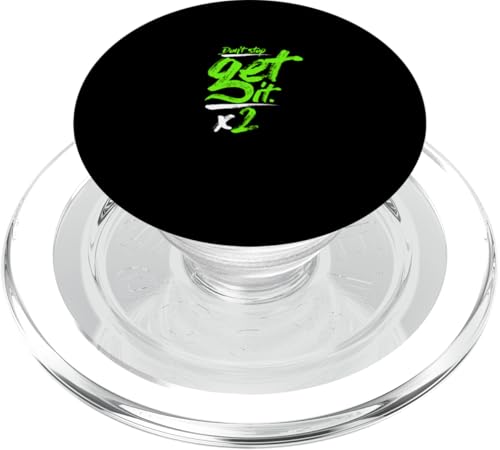 Green Don't Stop Get It-x2 Grüne Grafik PopSockets PopGrip für MagSafe Green Don't Stop Get It-x2 Grüne Grafik PopSockets PopGrip für MagSafe von Match Green Color Graphic Tee