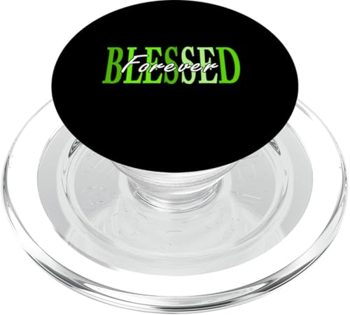 Green Forever Blessed Green Grafik PopSockets PopGrip für MagSafe Green Forever Blessed Green Grafik PopSockets PopGrip für MagSafe von Match Green Color Graphic Tee