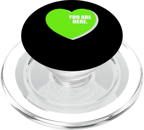 Green In My Heart Green Graphic PopSockets PopGrip für MagSafe Green In My Heart Green Graphic PopSockets PopGrip für MagSafe von Match Green Color Graphic Tee