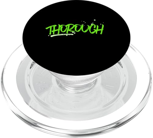 Green So Thorough Green Grafik PopSockets PopGrip für MagSafe Green So Thorough Green Grafik PopSockets PopGrip für MagSafe von Match Green Color Graphic Tee