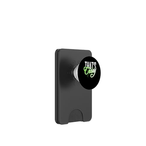 Green That's Cra.... Grüne Grafik PopSockets PopWallet für MagSafe Green That's Cra.... Grüne Grafik PopSockets PopWallet für MagSafe von Match Green Color Graphic Tee