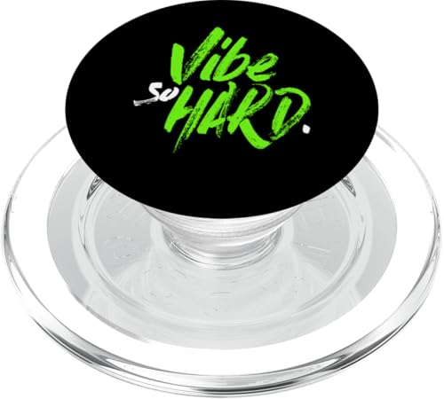 Green Vibe so Hard Green Grafik PopSockets PopGrip für MagSafe Green Vibe so Hard Green Grafik PopSockets PopGrip für MagSafe von Match Green Color Graphic Tee
