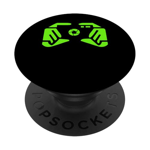 Grün Get The Picture? Green Camera Photography PopSockets Klebender PopGrip Grün Get The Picture? Green Camera Photography PopSockets Klebender PopGrip von Match Green Color Graphic Tee