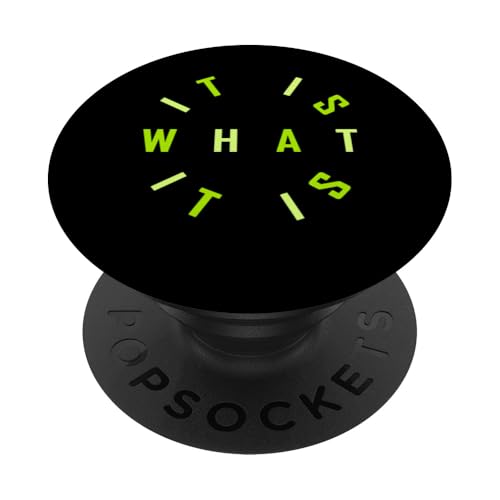 Grün ist was es ist Grün Grafik PopSockets Klebender PopGrip Grün ist was es ist Grün Grafik PopSockets Klebender PopGrip von Match Green Color Graphic Tee