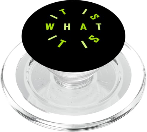 Grün ist was es ist Grün Grafik PopSockets PopGrip für MagSafe von Match Green Color Graphic Tee