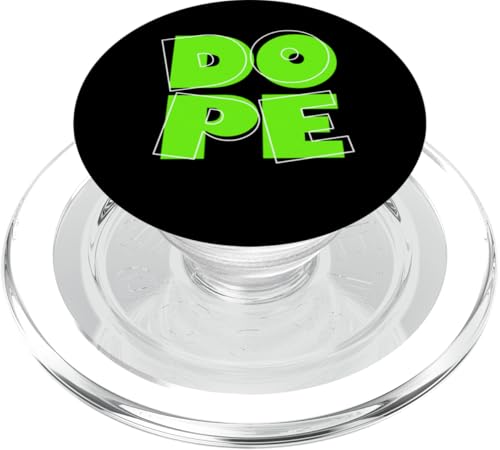 Grüne DOPE grüne Grafik PopSockets PopGrip für MagSafe Grüne DOPE grüne Grafik PopSockets PopGrip für MagSafe von Match Green Color Graphic Tee