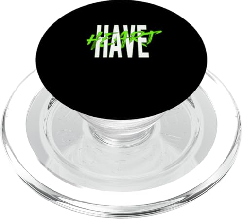 Grüne Herz-Grafik PopSockets PopGrip für MagSafe von Match Green Color Graphic Tee