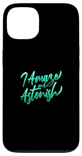 Blaugrün Aqua I Amaze & Astonish Teal Aqua Graphic Hülle für iPhone 13 Blaugrün Aqua I Amaze & Astonish Teal Aqua Graphic Hülle für iPhone 13 von Match Light Teal Aqua Color Graphic Tee
