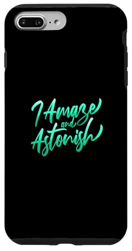 Blaugrün Aqua I Amaze & Astonish Teal Aqua Graphic Hülle für iPhone 7 Plus/8 Plus Blaugrün Aqua I Amaze & Astonish Teal Aqua Graphic Hülle für iPhone 7 Plus/8 Plus von Match Light Teal Aqua Color Graphic Tee