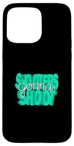 Blaugrün Aqua Shooters Gonna Shoot Teal Aqua Graphic Hülle für iPhone 15 Pro Max Blaugrün Aqua Shooters Gonna Shoot Teal Aqua Graphic Hülle für iPhone 15 Pro Max von Match Light Teal Aqua Color Graphic Tee