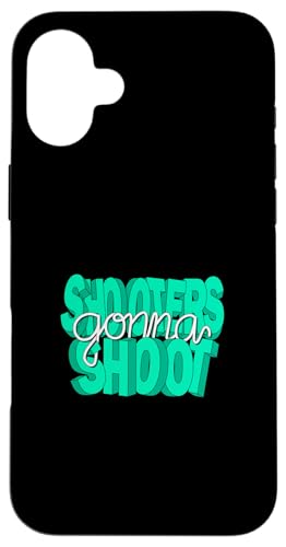 Blaugrün Aqua Shooters Gonna Shoot Teal Aqua Graphic Hülle für iPhone 16 Plus Blaugrün Aqua Shooters Gonna Shoot Teal Aqua Graphic Hülle für iPhone 16 Plus von Match Light Teal Aqua Color Graphic Tee