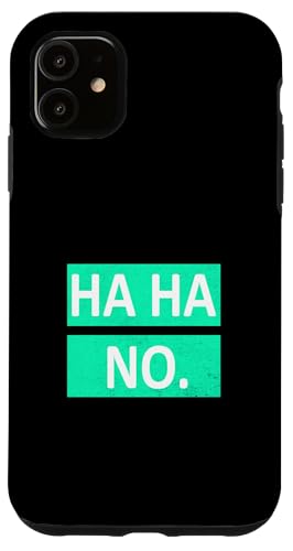 Light Teal Aqua Ha Ha No. Light Teal Aqua Graphic Hülle für iPhone 11 Light Teal Aqua Ha Ha No. Light Teal Aqua Graphic Hülle für iPhone 11 von Match Light Teal Aqua Color Graphic Tee