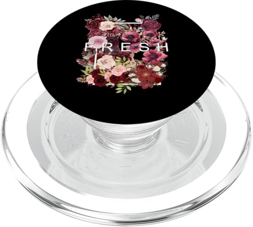 Kastanienbraunes Rot, Burgunderrot, frische Blüte, Blumen, Kastanienbraun PopSockets PopGrip für MagSafe Kastanienbraunes Rot, Burgunderrot, frische Blüte, Blumen, Kastanienbraun PopSockets PopGrip für MagSafe von Match Maroon Red Burgundy Color Graphic Tee