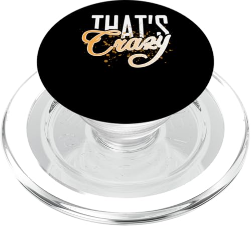Orange Das ist Cra... Orangefarbene Grafik PopSockets PopGrip für MagSafe von Match Orange Color Graphic Tee