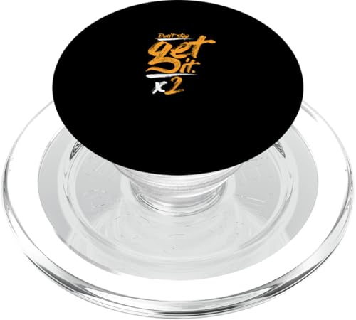 Orange Don't Stop Get It-x2 Orange Grafik PopSockets PopGrip für MagSafe Orange Don't Stop Get It-x2 Orange Grafik PopSockets PopGrip für MagSafe von Match Orange Color Graphic Tee