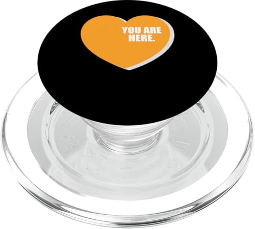 Orange In My Heart Orange Grafik PopSockets PopGrip für MagSafe von Match Orange Color Graphic Tee