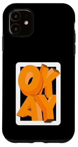 Orange OKAY Orange Grafik Hülle für iPhone 11 Orange OKAY Orange Grafik Hülle für iPhone 11 von Match Orange Color Graphic Tee