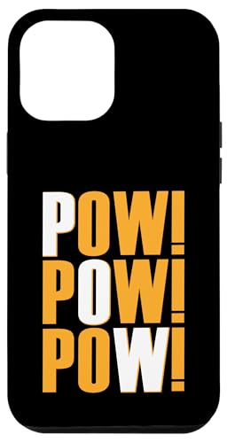 Orange POW!x3 Orange Farbgrafik Hülle für iPhone 12 Pro Max Orange POW!x3 Orange Farbgrafik Hülle für iPhone 12 Pro Max von Match Orange Color Graphic Tee