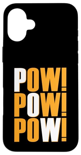 Orange POW!x3 Orange Farbgrafik Hülle für iPhone 16 Plus Orange POW!x3 Orange Farbgrafik Hülle für iPhone 16 Plus von Match Orange Color Graphic Tee