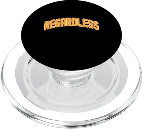 Orange Regardless Orange Grafik PopSockets PopGrip für MagSafe von Match Orange Color Graphic Tee