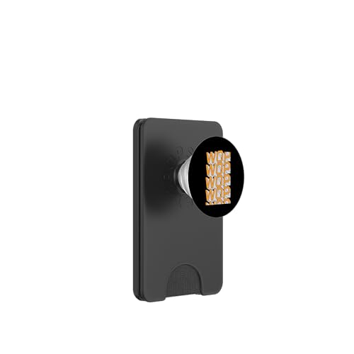 Orange WOP-x5 Orange Farbgrafik PopSockets PopWallet für MagSafe Orange WOP-x5 Orange Farbgrafik PopSockets PopWallet für MagSafe von Match Orange Color Graphic Tee