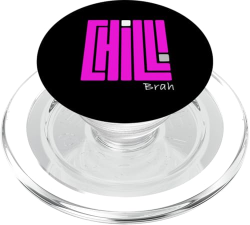 Pink Chill! Brah Pink-Grafik PopSockets PopGrip für MagSafe von Match Pink Color Graphic Tee