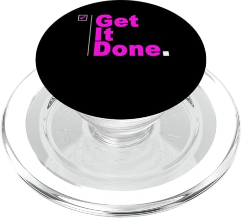 Pink Done. Pinke Grafik PopSockets PopGrip für MagSafe von Match Pink Color Graphic Tee