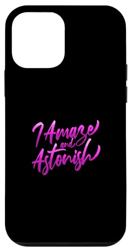 Pink I Amaze & Astonish Pink Grafik Hülle für iPhone 12 mini Pink I Amaze & Astonish Pink Grafik Hülle für iPhone 12 mini von Match Pink Color Graphic Tee