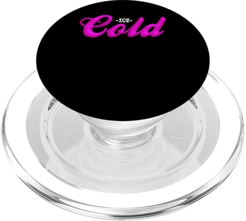 Pink Ice Cold Pink Farbgrafik PopSockets PopGrip für MagSafe von Match Pink Color Graphic Tee